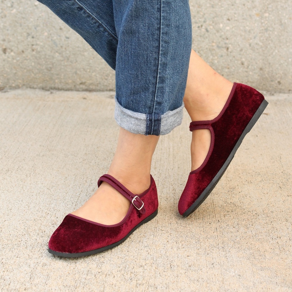 Loretta-01 Mary Jane Women's Flats